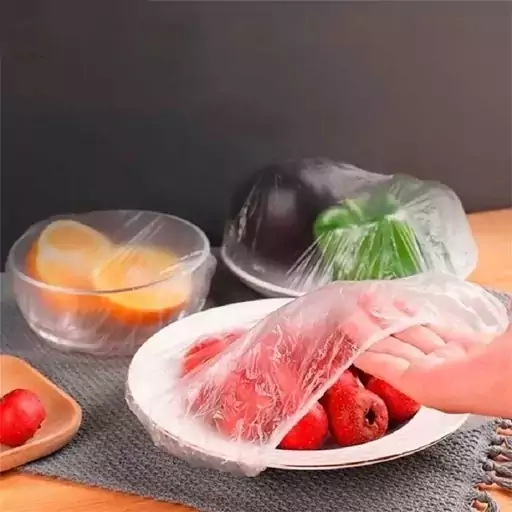 درپوش ظرف یکبار بقیمت عمده مصرف POPURAL مدل محافظ غذا کد 1488 بسته 100 عددی