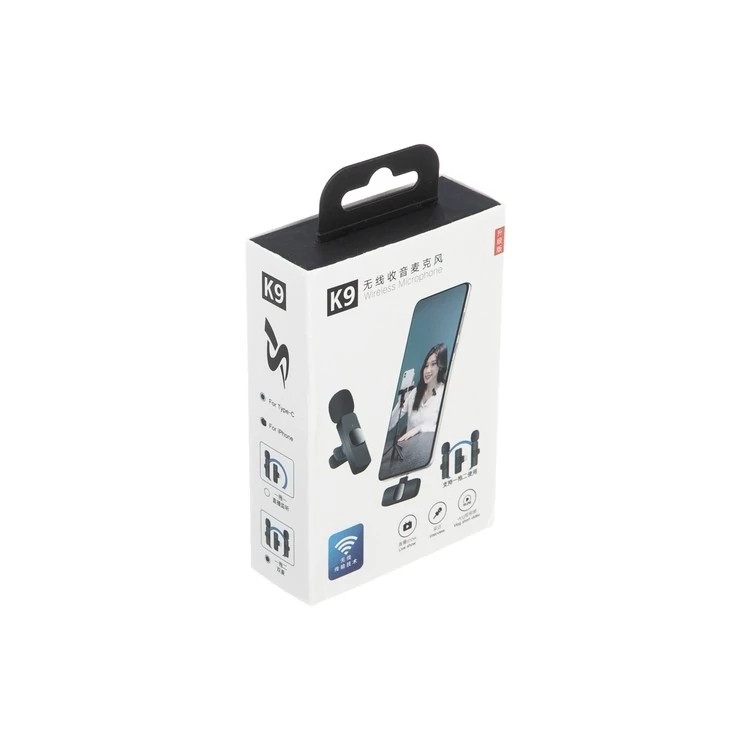 میکروفن یقه ای بی سیم مدل K9 Dual Type-C بسته 2 عددی سامسونگ