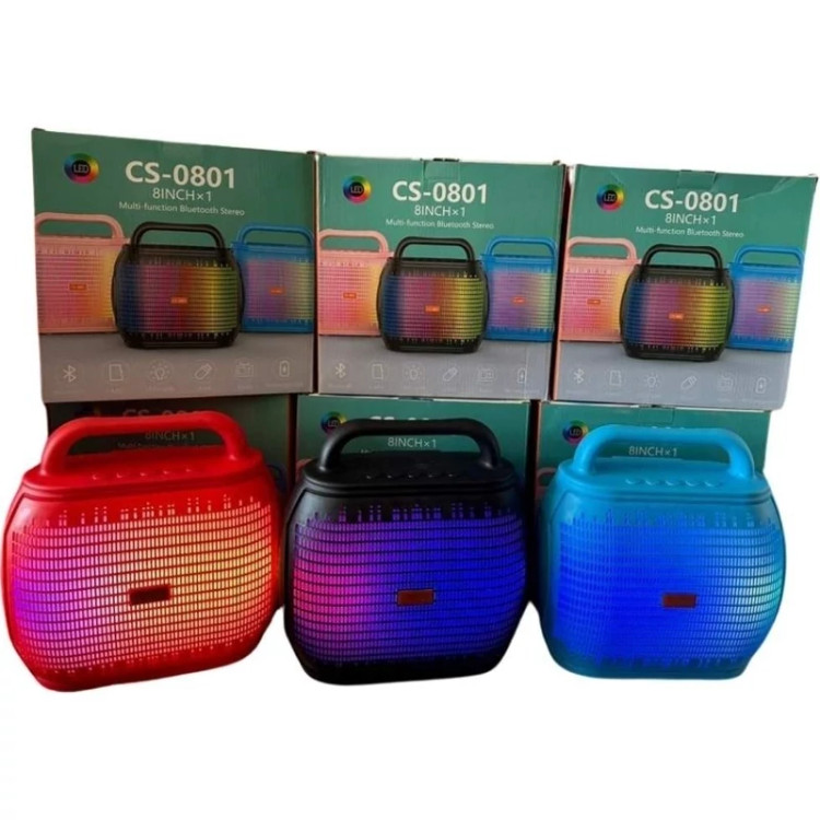 اسپیکر بلوتوثی CS-0801 سایز 8 اینچ
