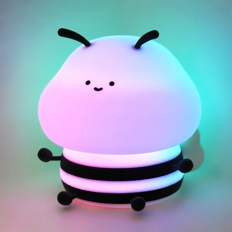 چراغ خواب سیلیکونی زنبول عسل Silicone Bee Night Light