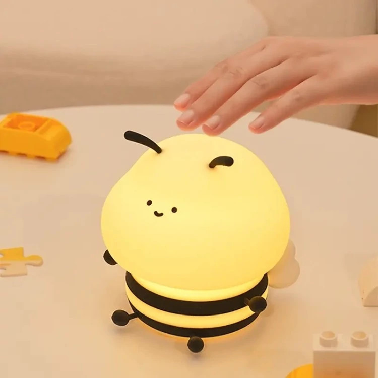 چراغ خواب سیلیکونی زنبول عسل Silicone Bee Night Light