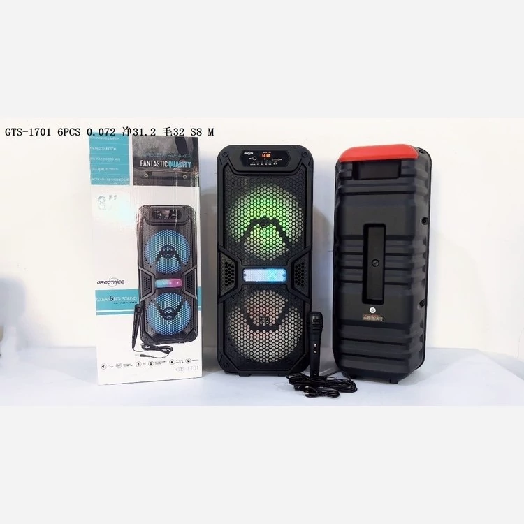 اسپیکر شارژی gts 1701 Speaker GTS 1701
