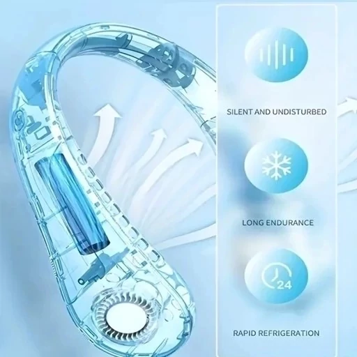 پنکه دور گردنی مدل Neck Fan