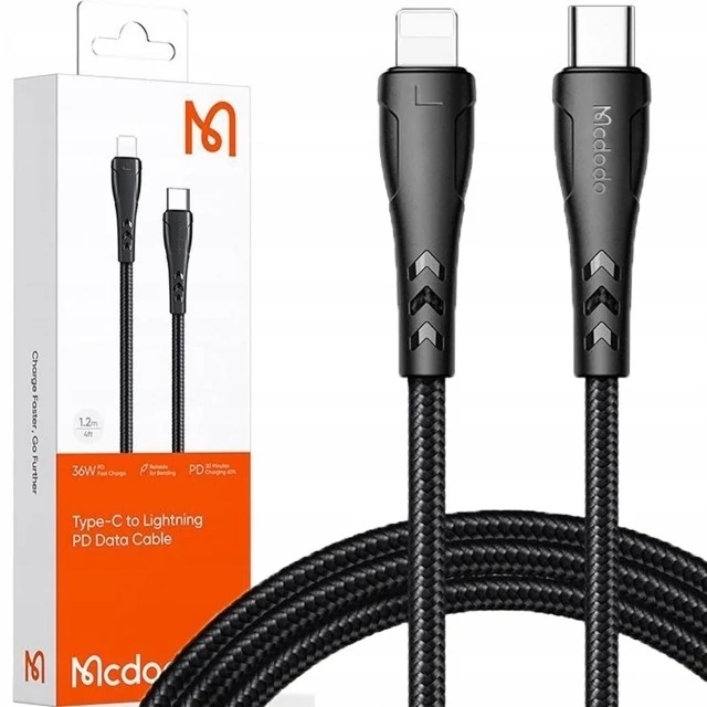 کابل شارژ سریع تایپ سی  به لایتنینگ 36 وات 1.2 متری مک دودو CA-4571 Mcdodo
