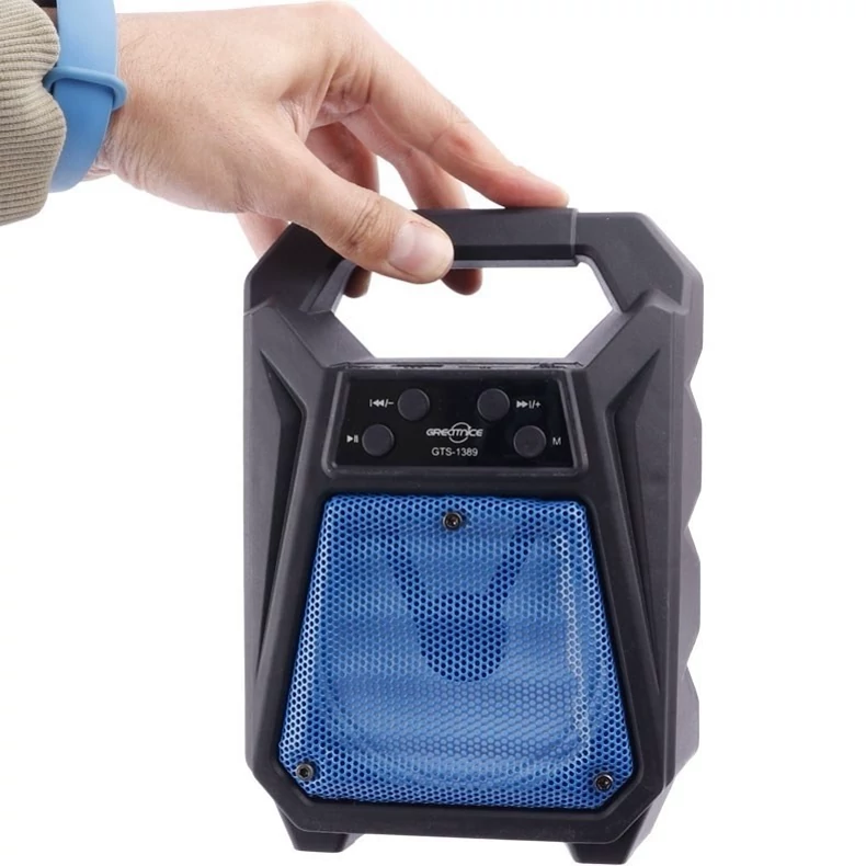 اسپیکر بلوتوثی قابل حمل مدل GTS-1389 ا GTS-1389