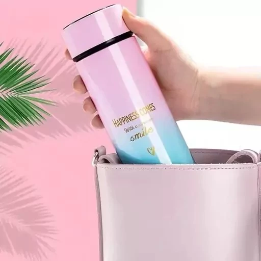 فلاسک هوشمند مدل دو رنگ گنجایش 0.5 لیتر کد 2