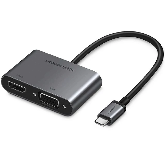 مبدل تایپ سی به اچ دی ام ای و وی جی ار یوگرین CM162 50505