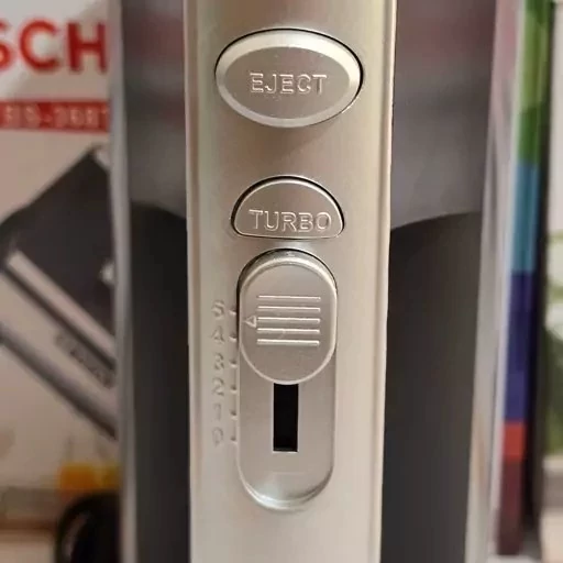 همزن برقی بوش (حک شده) (600w) گیربکسی (توربو) WB-368HM 1