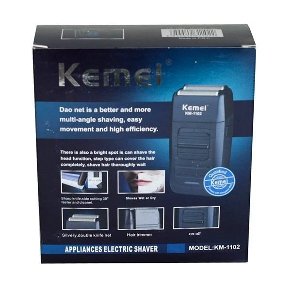ماشین اصلاح موی سر و صورت کیمی مدل KM-1102 ماشین اصلاح موی سر و صورت کیمی مدل KM-1102