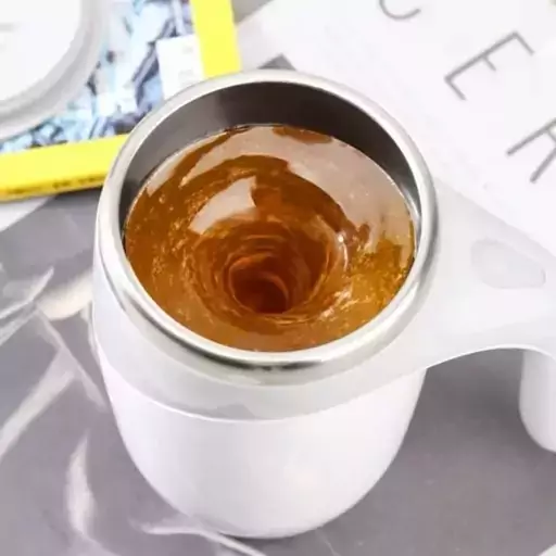 ماگ همزن دار مدل DTM-630 self stirring ( کد 1 )
