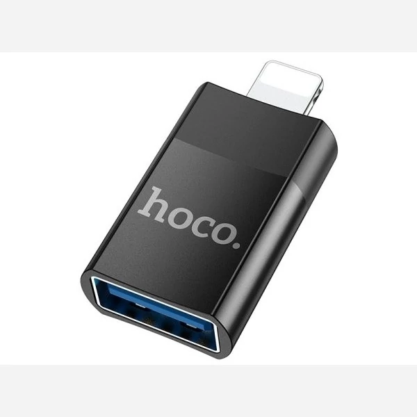 مبدل او تی جی اپل لایتنینگ به یو اس بی هوکو Hoco UA17 Adapter Lightning