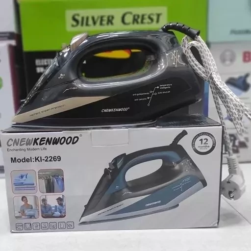 اتو بخار کاملاً هوشمند کنوود new kenwood بدون درجه بندی دما توان 2600 وات
