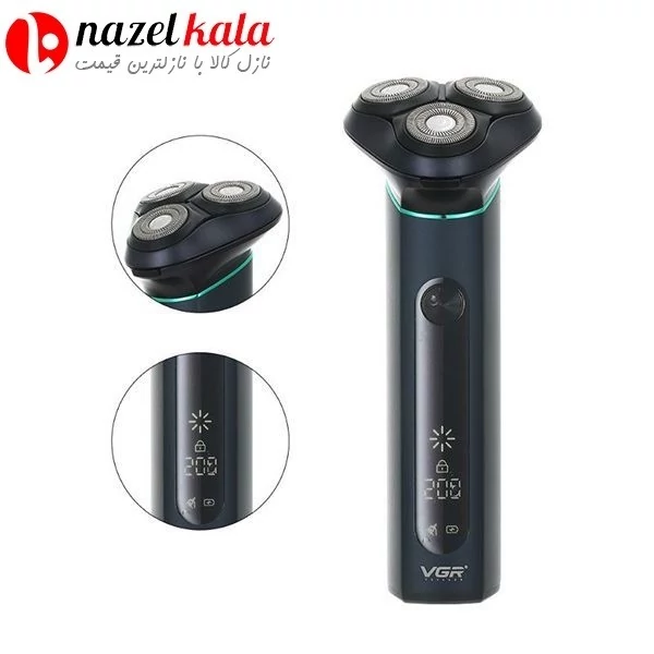 ماشین اصلاح موی صورت وی جی ار مدل V-310