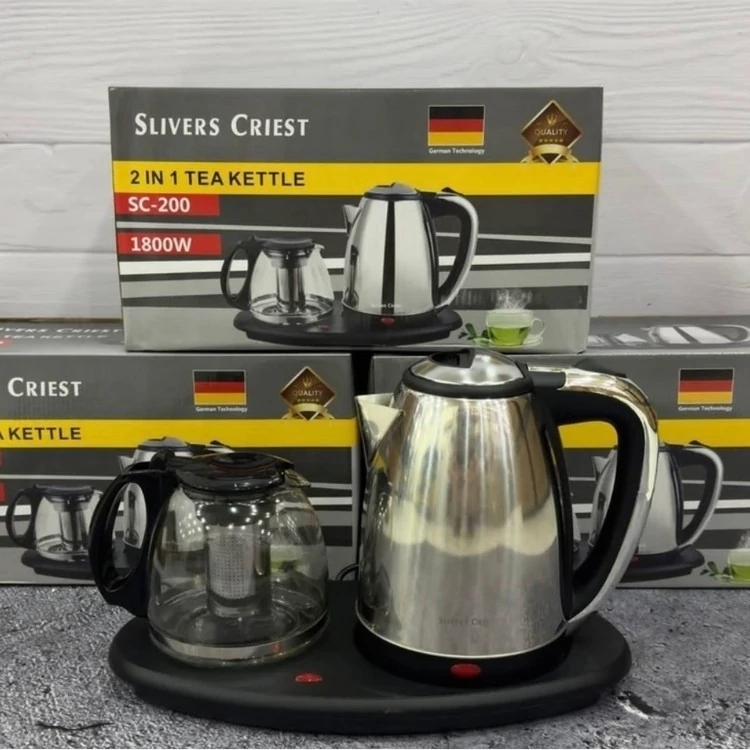 چایی ساز کنارهمی سیلور کرست آلمان- مدل SC-200