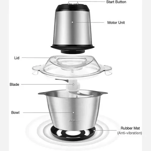 غذا ساز و خردکن کوکینگ مدل CK350