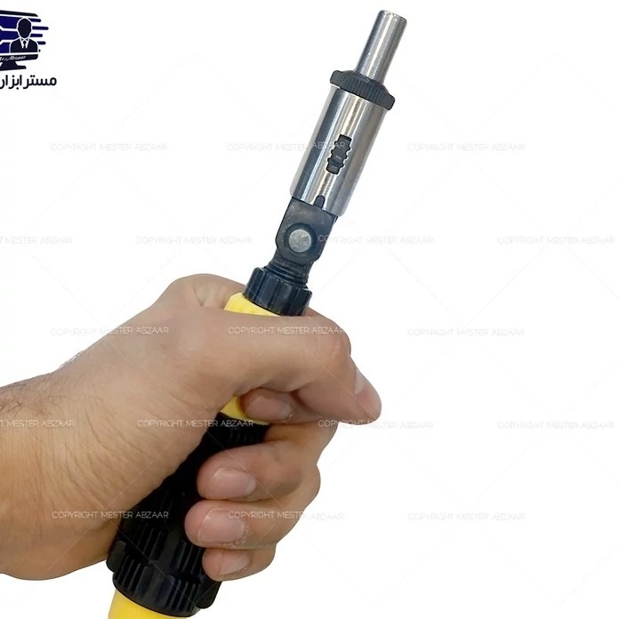 ست بیت و بکس 41 عددی جغجغه ای و پیچ گوشتی تاشو درایو 1/4 ام مدل HF 41PC