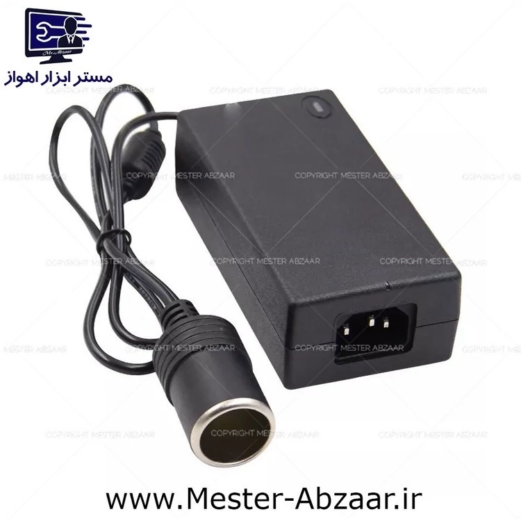 مبدل تبدیل برق شهری 220 به 12 ولت فندکی باتری ماشین 10 و 15 و 20 آمپر انتخابی آداپتور کیفیت بالا آدابتور مدل TRANS 220TO