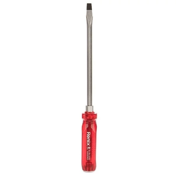 پیچ گوشتی دو سو رونیکس 8x300 مدل rh2989 تکی ضربه خور دسته TPR