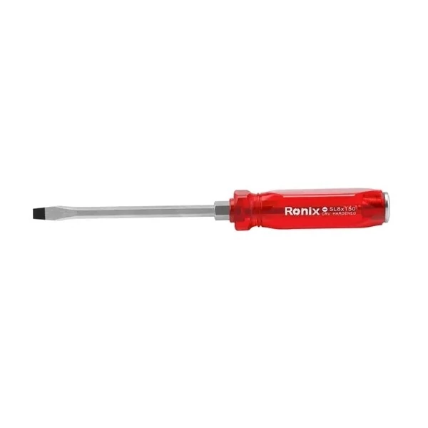 پیچ گوشتی دو سو رونیکس 8x150 مدل rh2980 تکی ضربه خور کریستالی