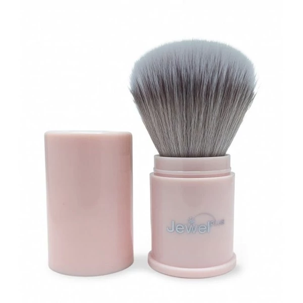 براش رژگونه درب دار صورتی مدل 1008 جول Jewel Brush Blush For Grem 1008