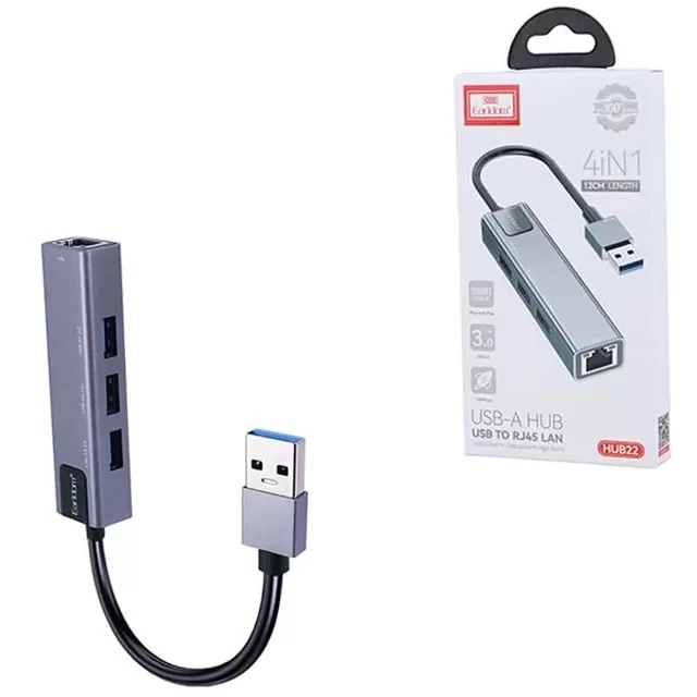 هاب USB 3.0 چهار پورت ارلدام HUB22 Earldom ET-HUB22