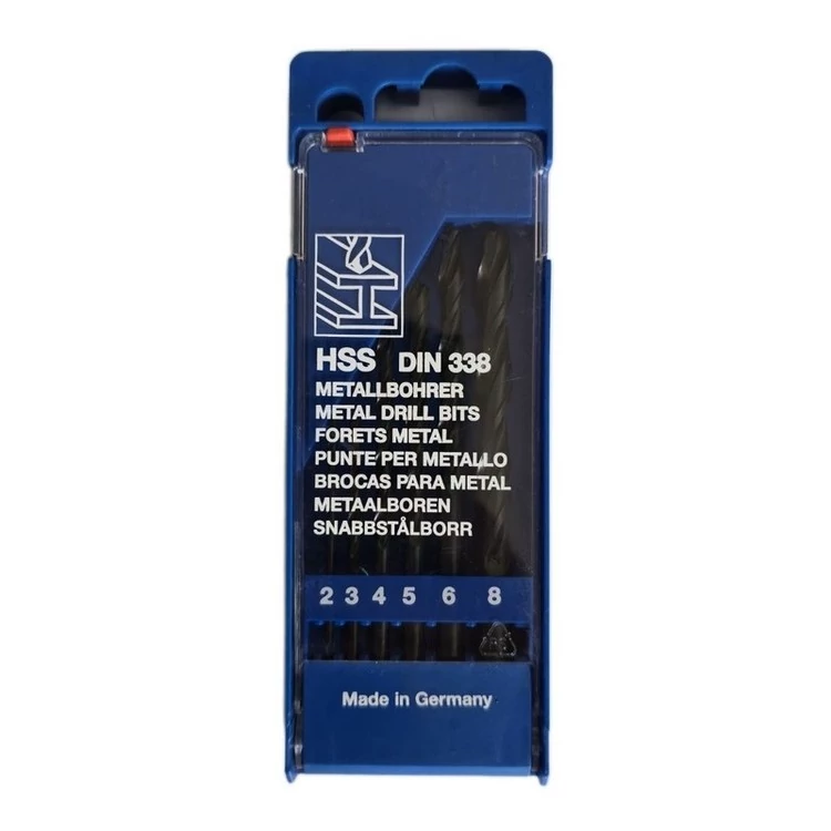 مته آهن بوهرر  مدل HSS-234568 مجموعه 6 عددی