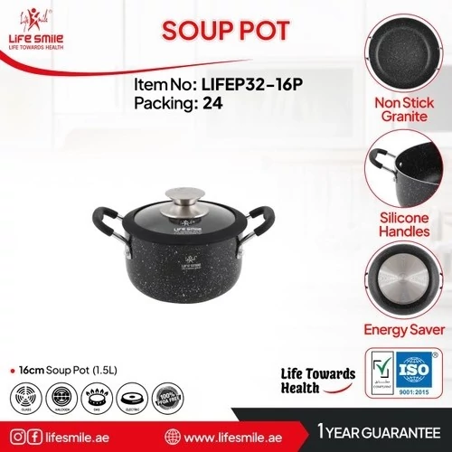 قابلمه تک لایف اسمایل سایز 16 مدل LIFEP32-16P