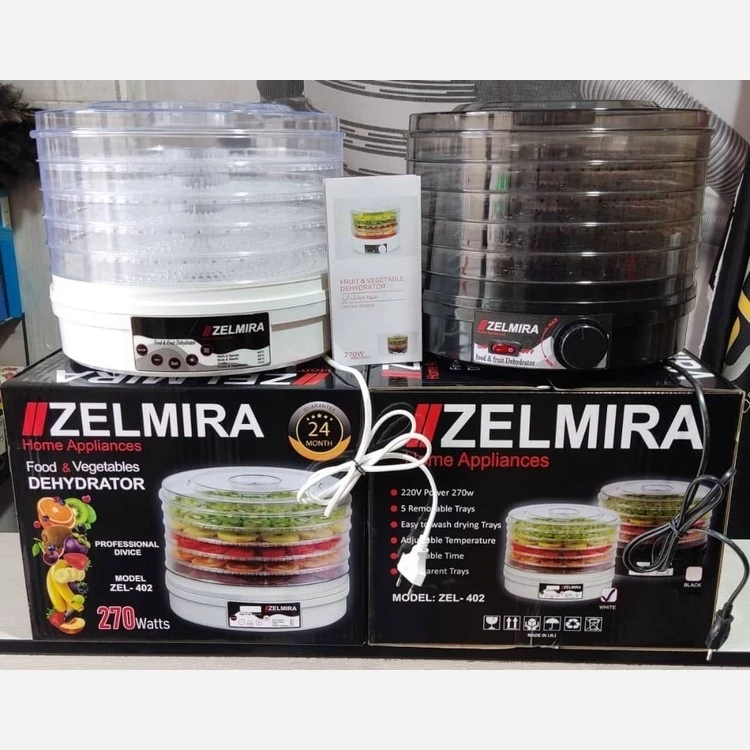 میوه خشک کن Zelmira دیجیتالی 5 طبقه زلمیرا