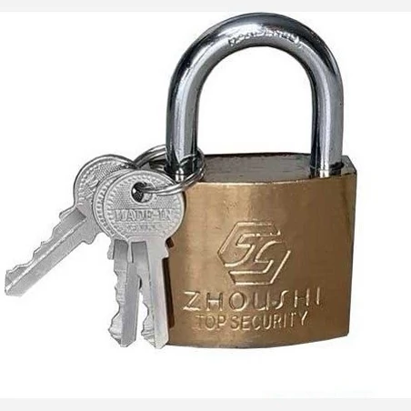 قفل آویز زرد 63 ZHOUSHI