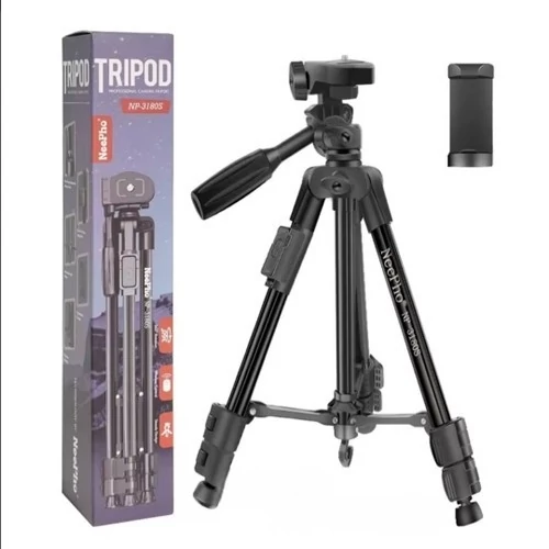 سه پایه نگهدارنده موبایل و دوربین NP-3180S مدل حرفه ای  قابل تنظیم