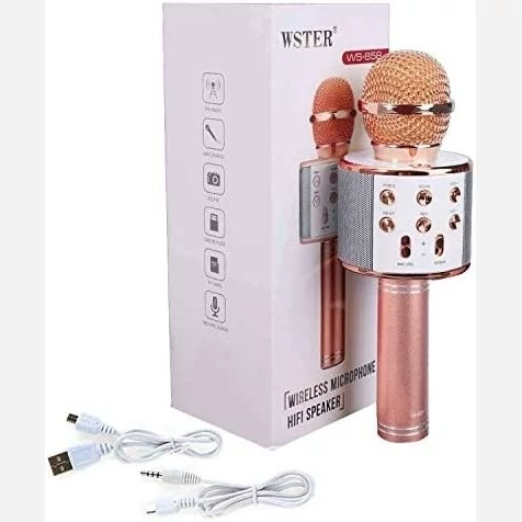 میکروفن اسپیکر دار مدل ws 858