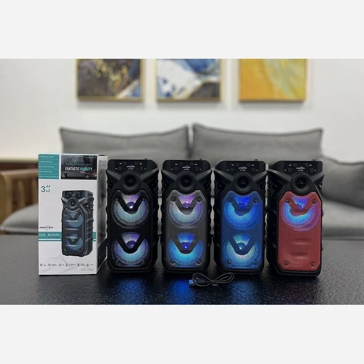 اسپیکر شارژی مدل gts 1560 Speaker GTS 1560