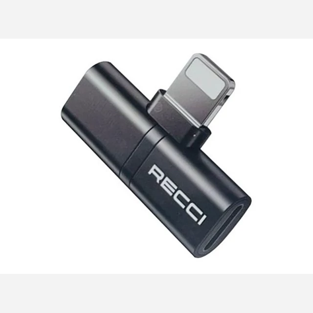 مبدل لایتنیگ 2 در 1 رسی RECCI RDS-A05 Lightning