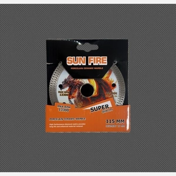صفحه چوب بر 115 میلی متری sun fire صفحه برش و سایش