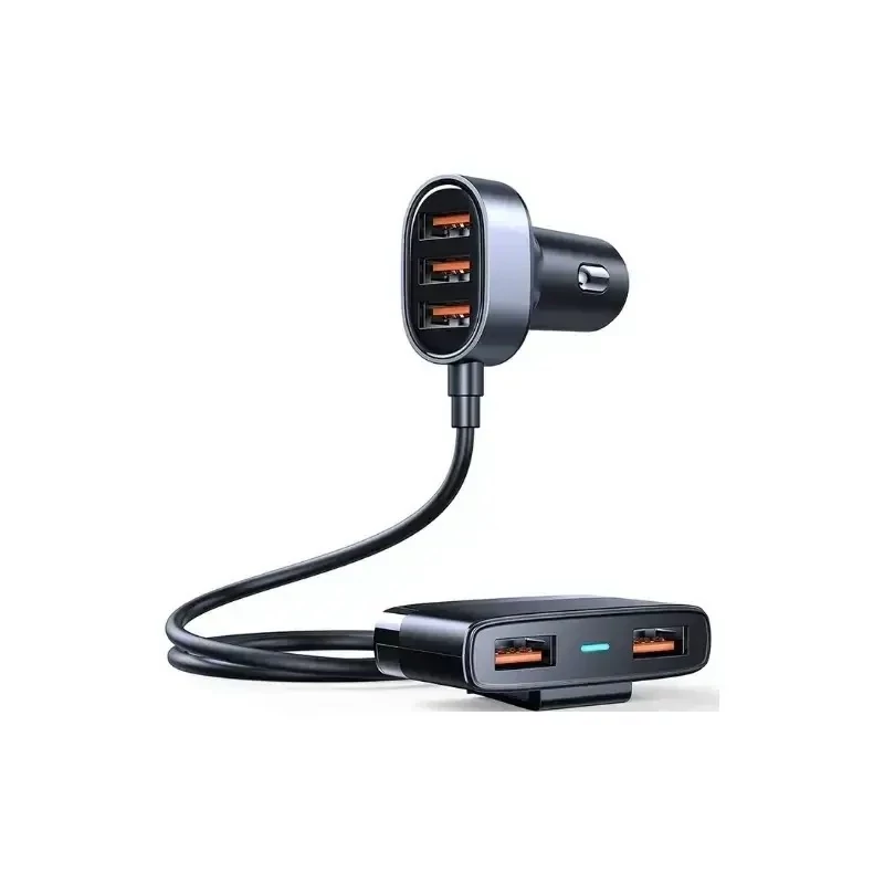شارژر فندکی فست شارژ 5 پورت جویروم Joyroom JR-CL03