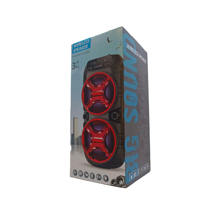اسپیکر بلوتوثی قابل حمل مدل KTX-1588A- کد154
