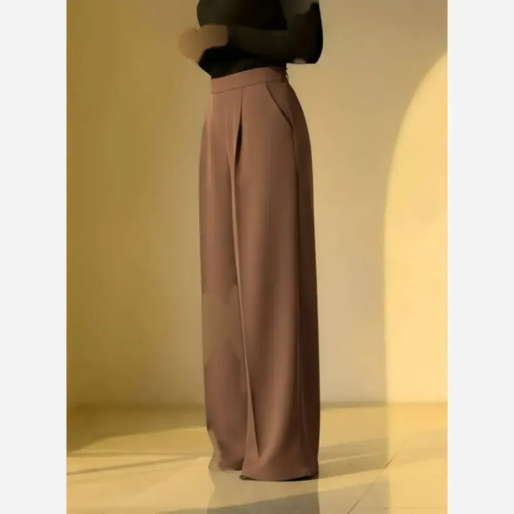 شلوار بگ زنانه پارچه مازراتی 330 گرم درجه یک مدل 101