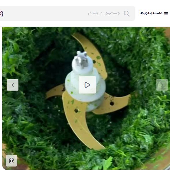 خردکن دو کاسه سه لیتری با ضمانت و ارسال فوری