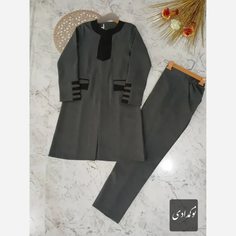 ست مانتو شلوار اداری زنانه مدل مریم جنس پرشیا درجه یک