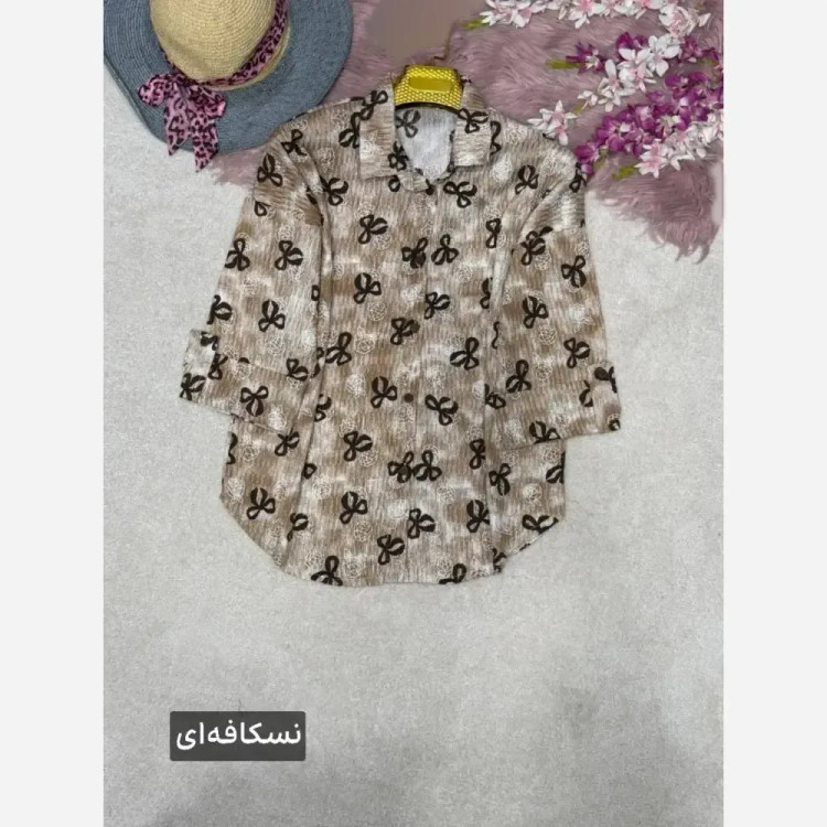 شومیز نگینی زنانه مدل هانده جنس ایوا فری سایز 38 تا 46