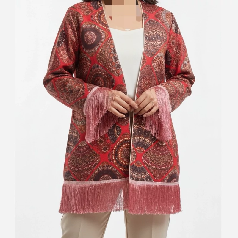 کت زنانه پایین ریش عیدانه