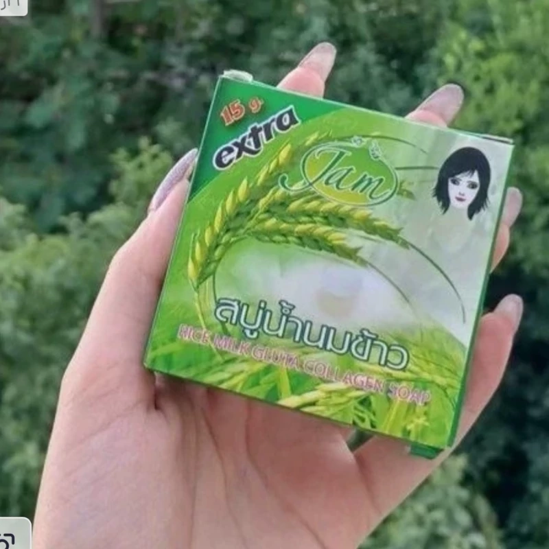 صابون شیر برنج جم JAM (تایلندی) روشن کننده قوی پوست