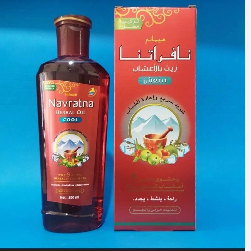 روغن ماساژ بدن و مو نافراتنا هندی ضد سردرد