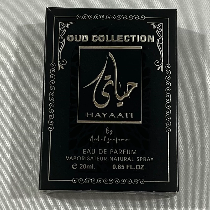 عطر کتابی خالص حیاتی مشکی HAYAATI مردانه زنانه
