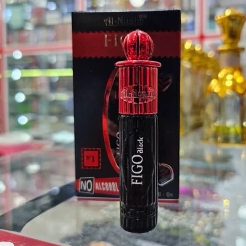 عطر تلخ و سرد فیگو بلک النعیم (بدون الکل)