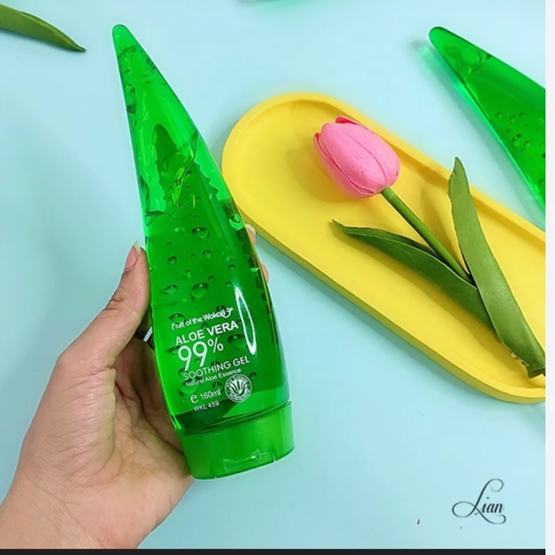 ژل شاخکی روشن کننده بدن الورا ضد تیرگی و لک