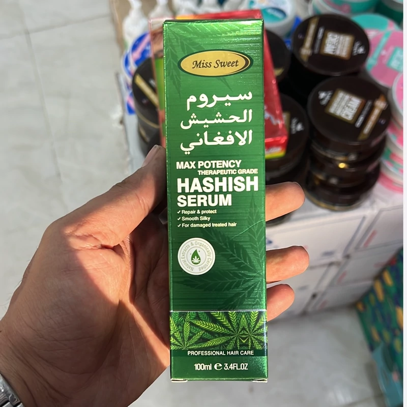سرم مو الافغانی 100میل، ترمیم کننده قوی با روغن آرگان، ضد وز