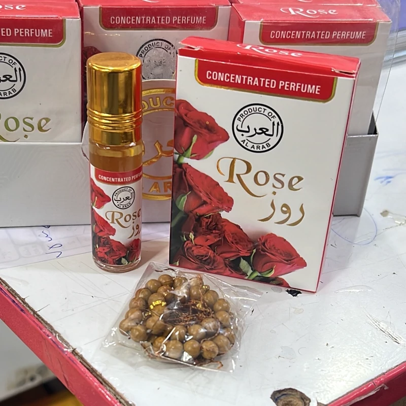 عطر گل رز عربی ارجینال (تسبیح دار امارات visage)