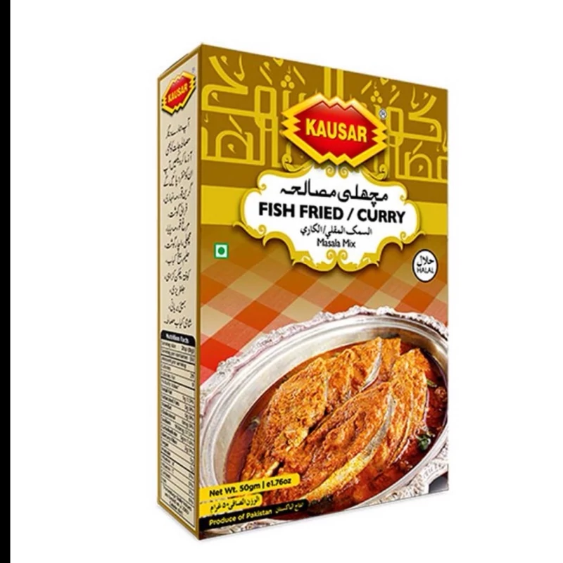 ادویه کاری ماهی (پاکستانی) کوثر 60 گرم