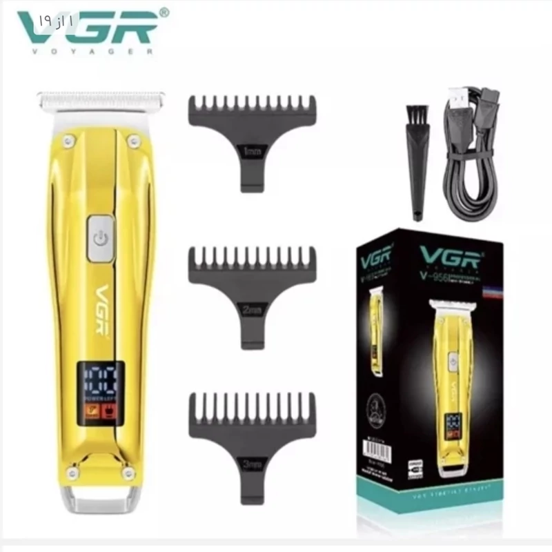 ماشین ریش تراش (تریمر) وی جی آر VGR مدل V-956 شارژی حرفهای